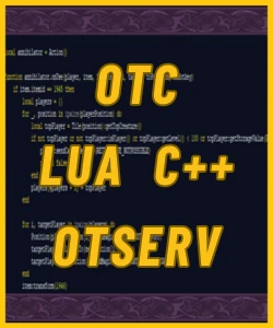 Programação em Lua e C++ para OTServer